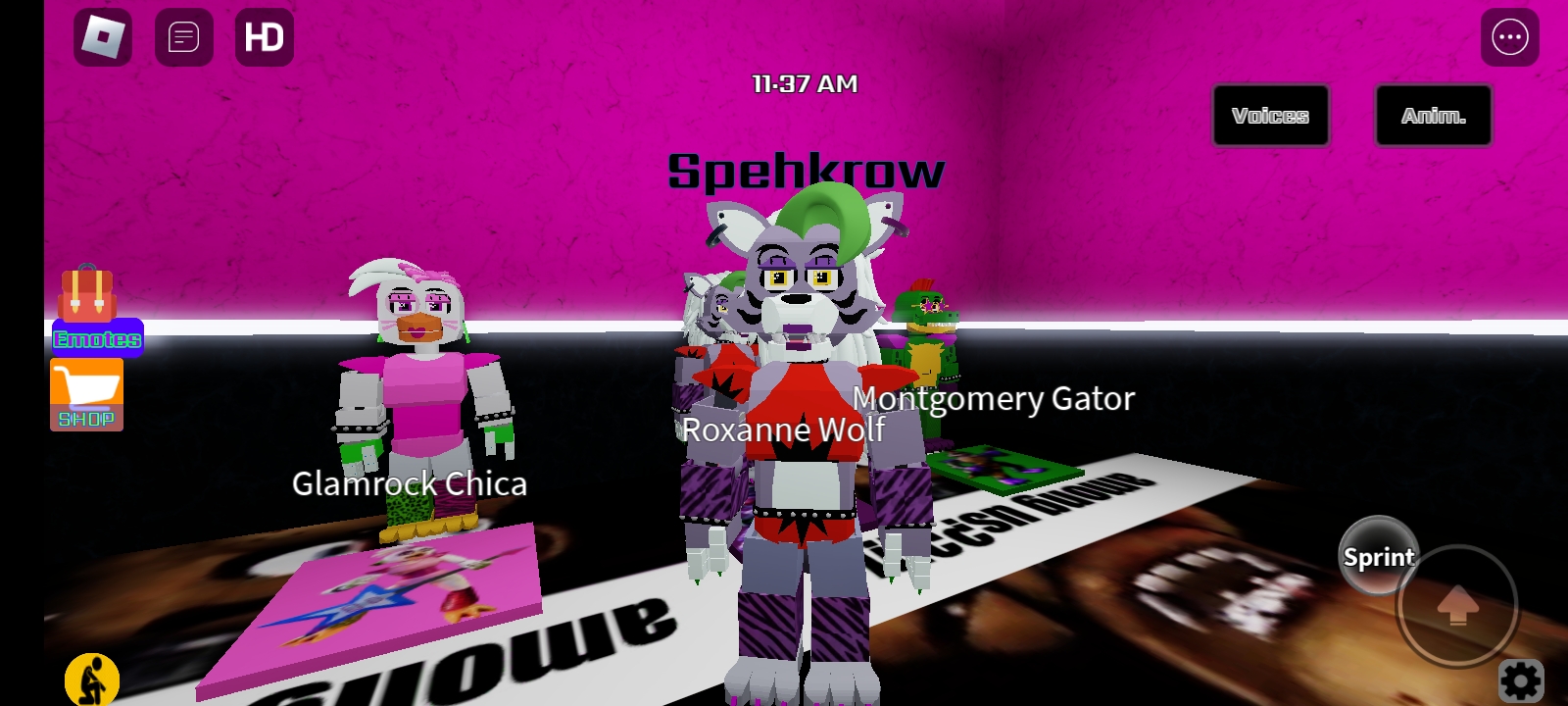 Roblox FNAF Roxanne Wolf by Sporraky- -- Fur Affinity [dot] net