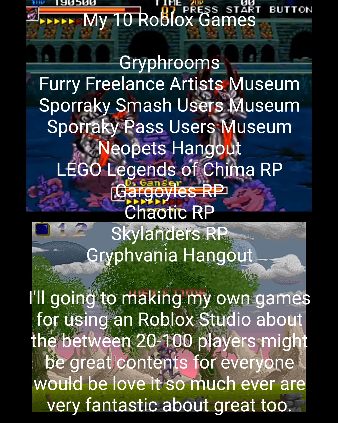 My 10 Roblox Games by Sporraky- -- Fur Affinity [dot] net