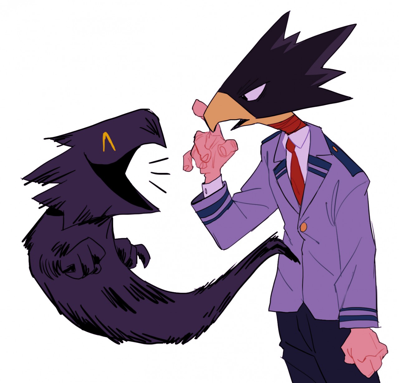 Фумикаге. Токоями. Токояма Фумикаге. Tokoyami fumikage. Мга Фумикаге Токоями.