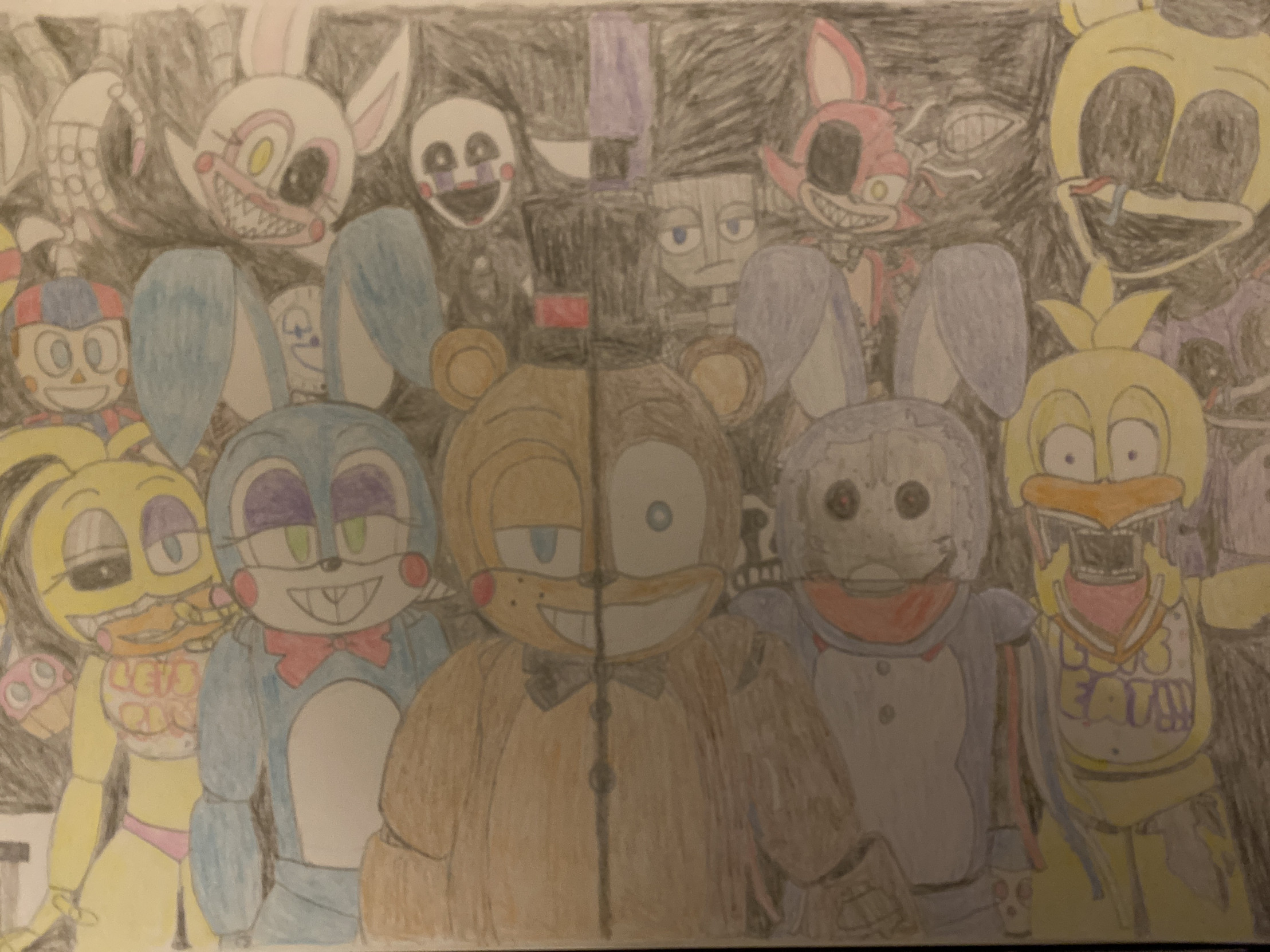 I didn't have time to do a lot for the FNaF 2 anniversary, but I