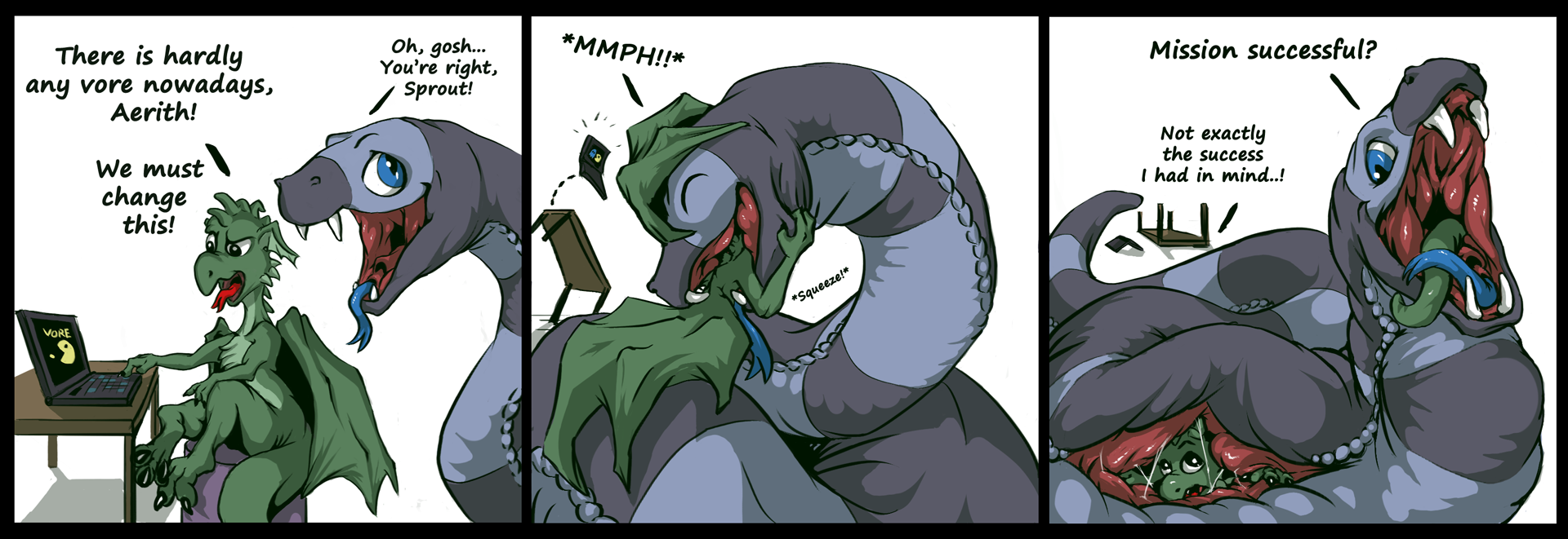 Not Enough Vore by sprout -- Fur Affinity [dot] net