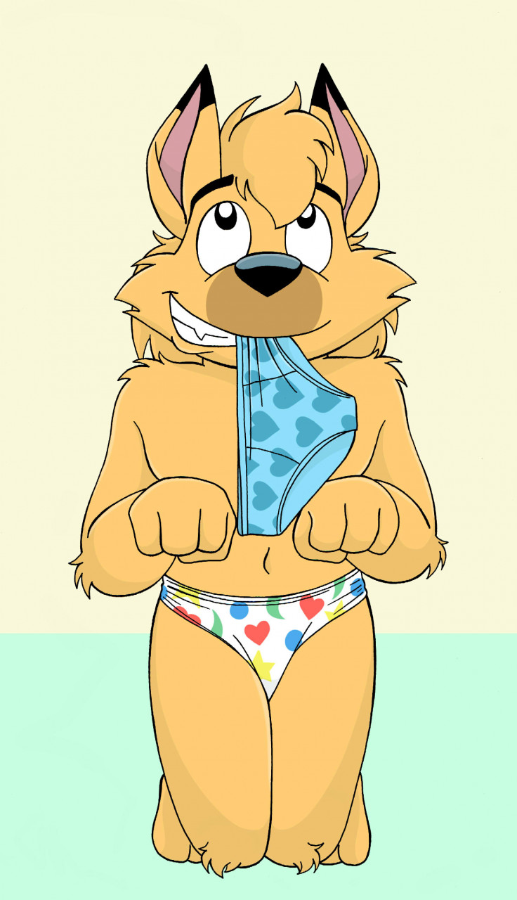 StreamSketch - Rabbit and Wolf Underwear by aggro_badger -- Fur Affinity  [dot] net