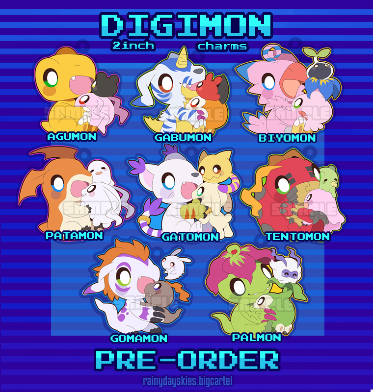 Digimons Batch45: setprice 0/6 OPEN by pikachim -- Fur Affinity