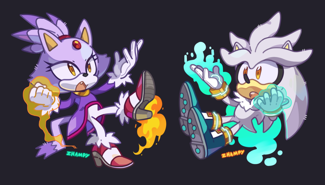 blaze and silver doing it