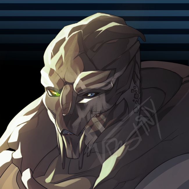 Turian Icon Image (COMMISSION)