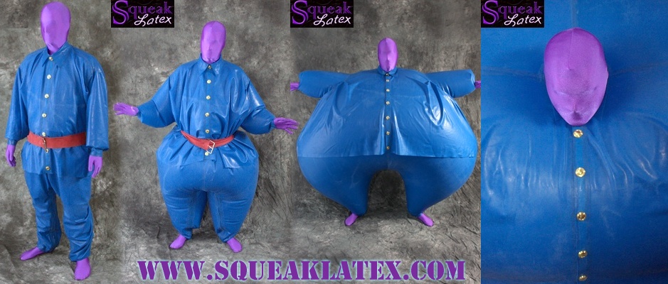 Blueberry Suit (Inflatable). 