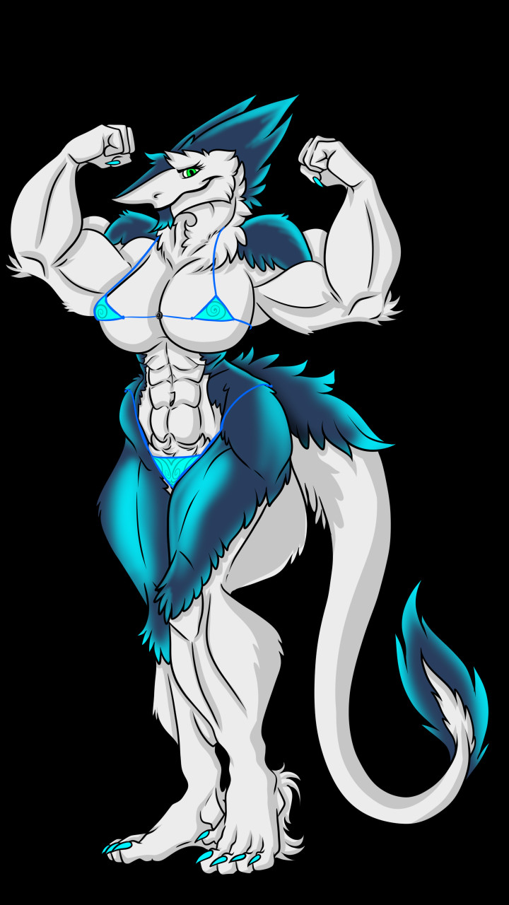 Learn drawing female muscle for flex by SqueakyPeak36 -- Fur Affinity [dot]  net