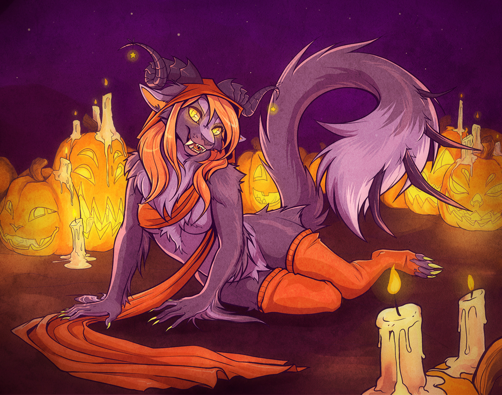 Midnight Punkinlight by SqueedgeMonster -- Fur Affinity dot 