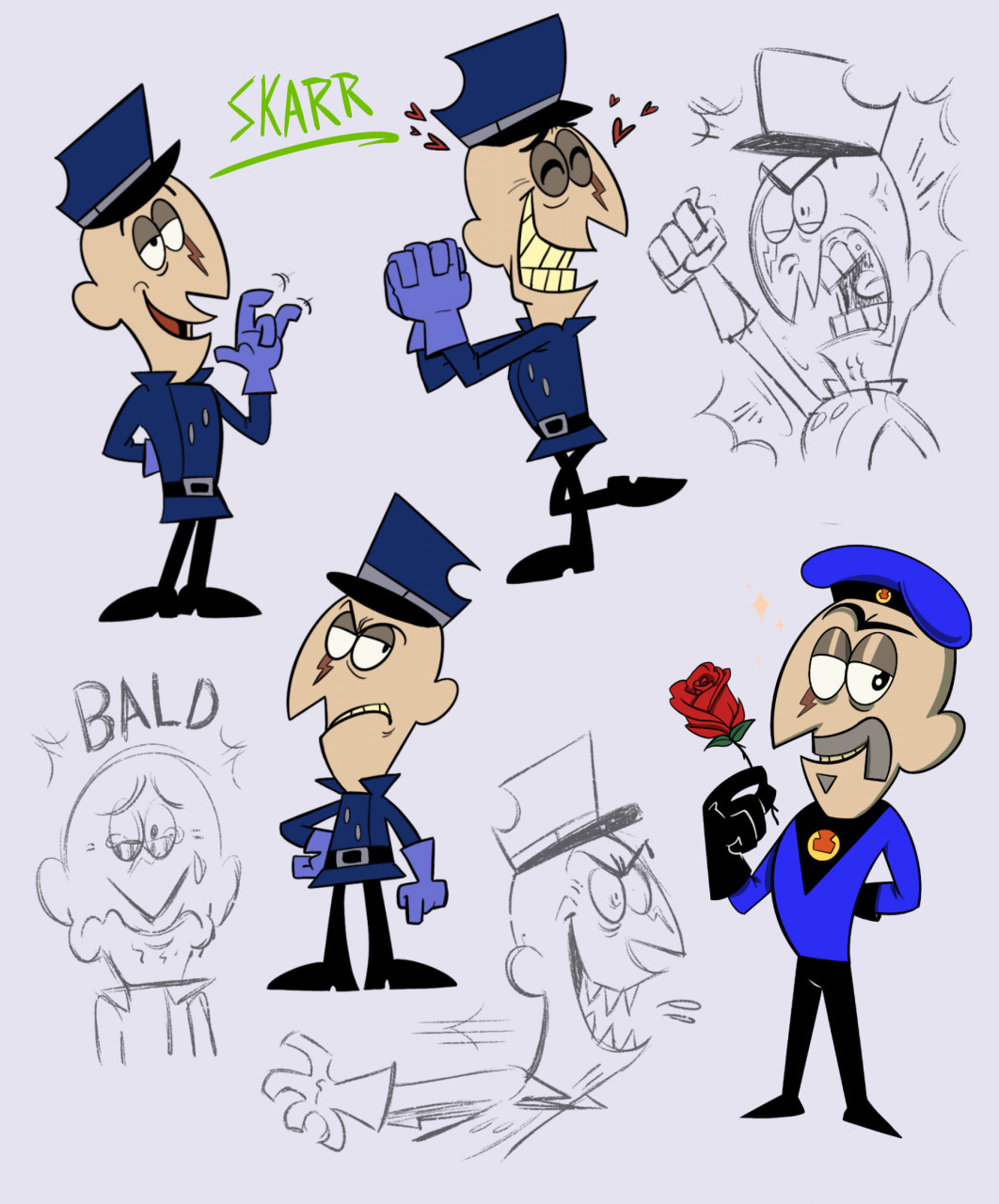Billy and mandy scar