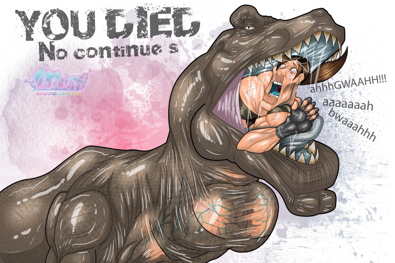 Game Over: Lara Corft 1 by squeegeedude -- Fur Affinity [dot] net