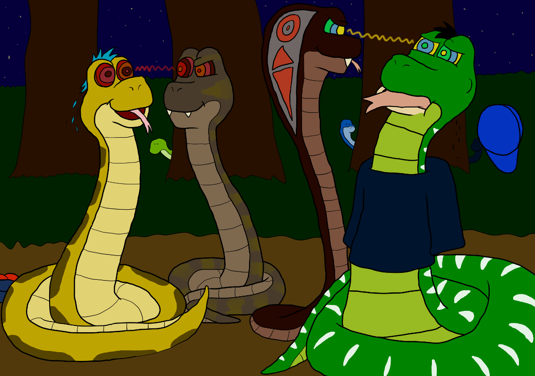 Slave Leia Tikal by SnakesNSonicLover -- Fur Affinity [dot] net