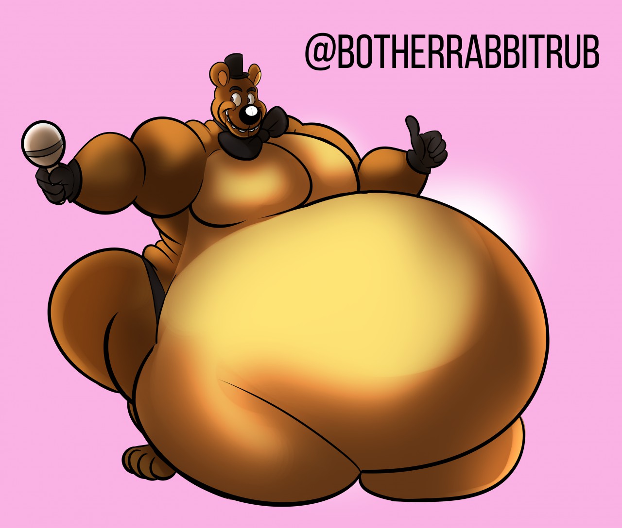 Big fat Freddy fazbear by Squishywhiterabbit -- Fur Affinity [dot] net