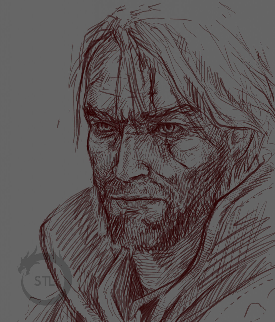 The Witcher 1 Geralt Study Sketch  Calyxestra  Free Download Borrow and  Streaming  Internet Archive