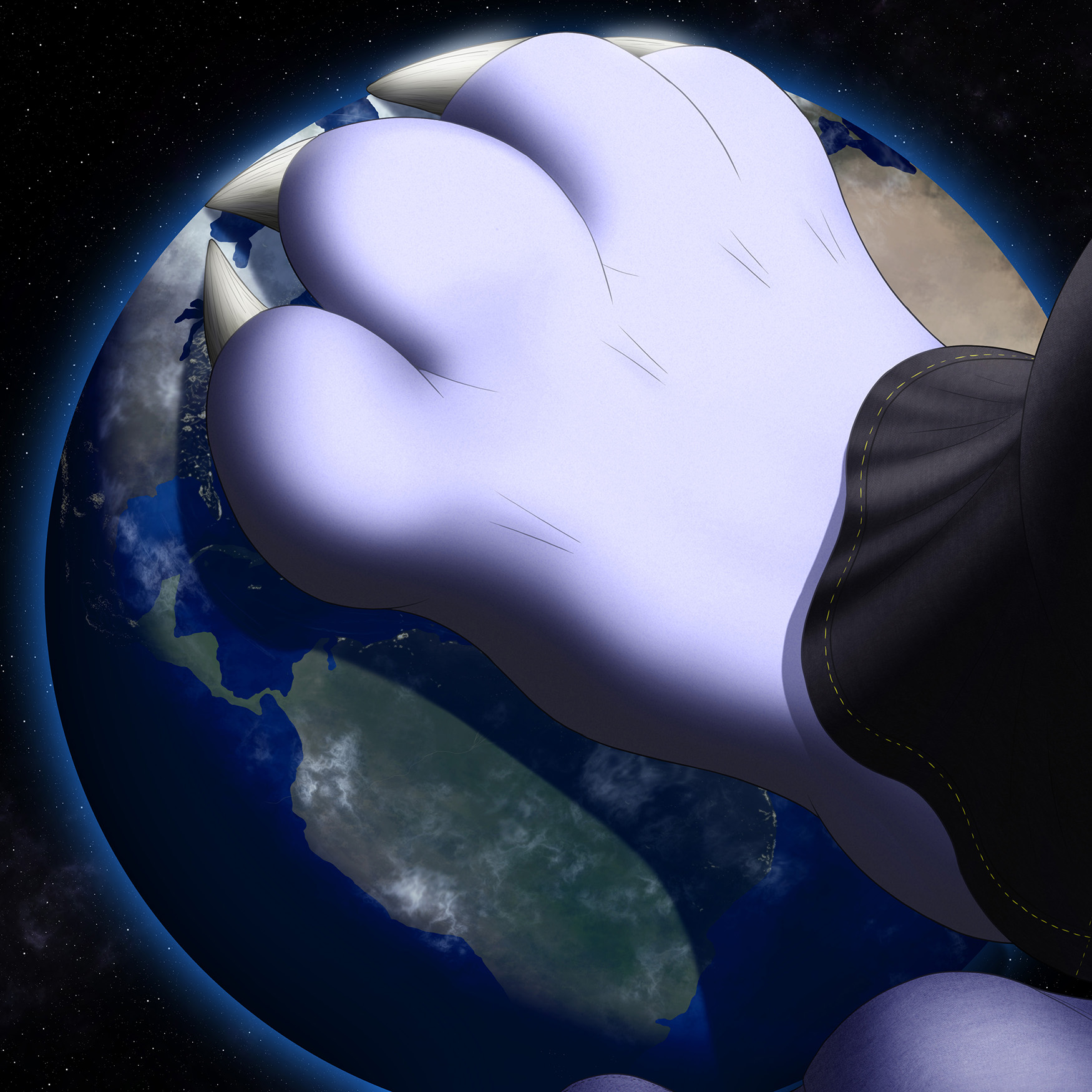 Giantess planet