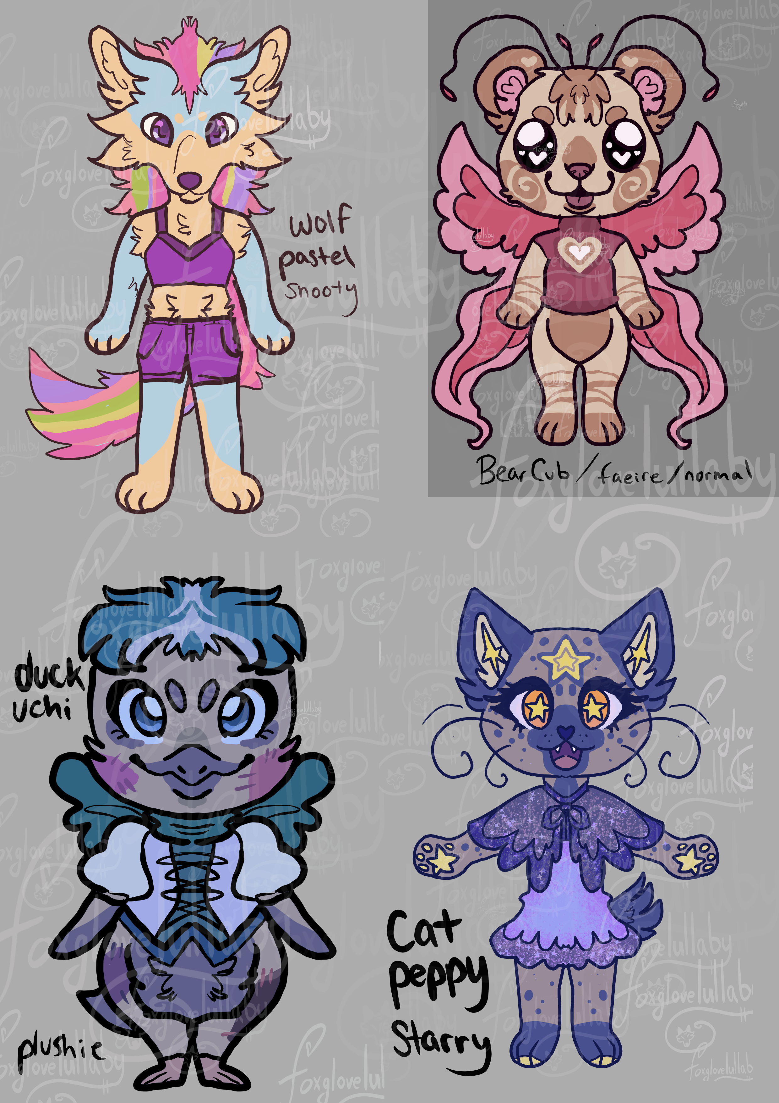 Animal Crossing X Neopet Adoptables OPEN by starberrykisses -- Fur Affinity  [dot] net