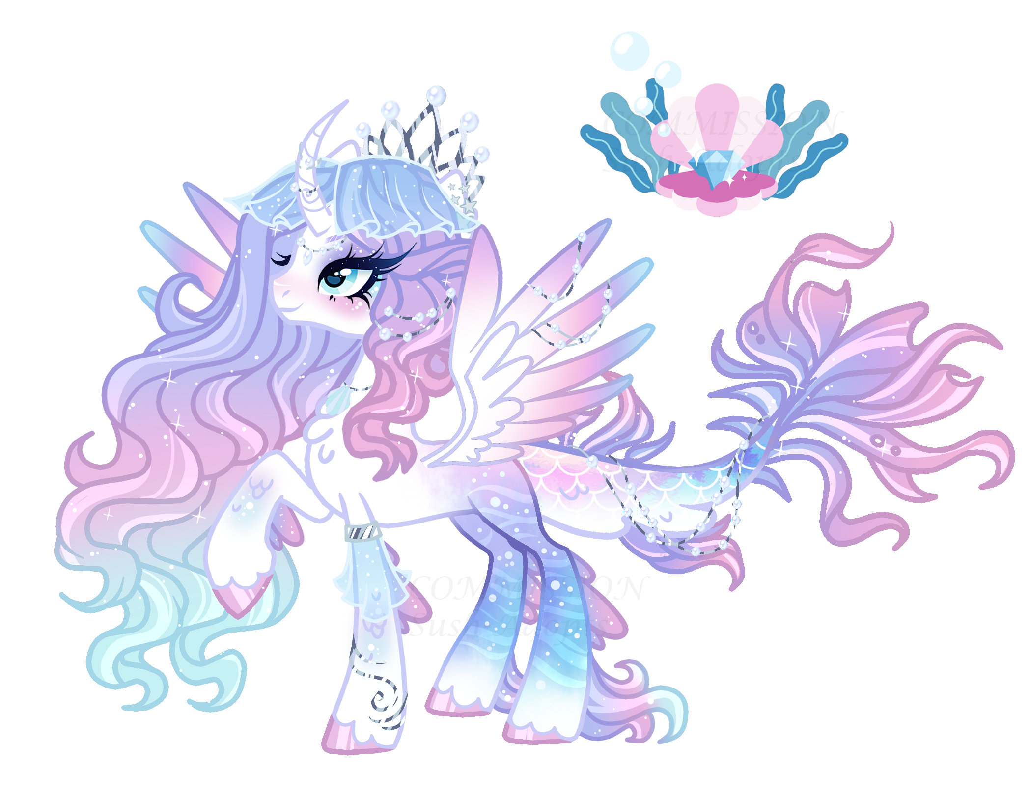 My little best sale pony mermaid set