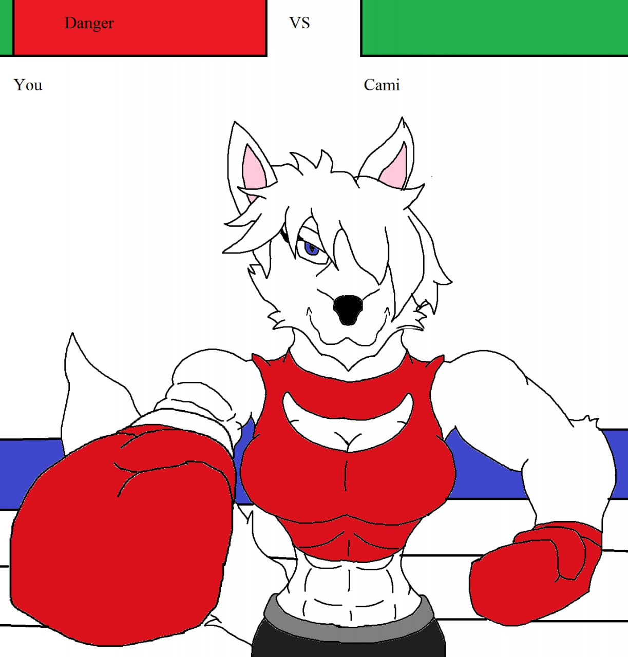 Boxing You vs Cami by starfoxfan111 -- Fur Affinity [dot] net