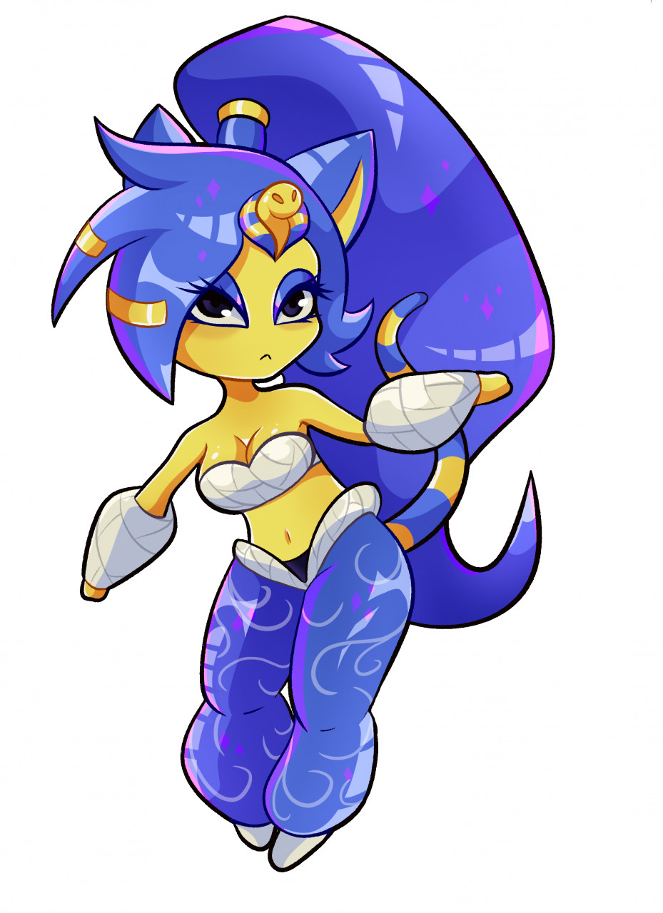 Half-Genie Ankha by StarryBuns -- Fur Affinity [dot] net