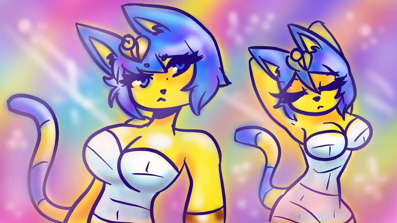 Ankha Dance (ColorsLive) by StarryBuns -- Fur Affinity [dot] net