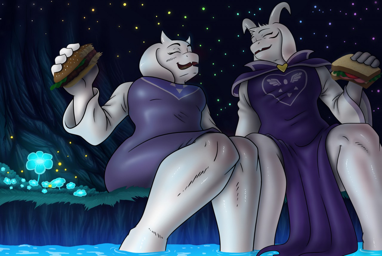 Asriel x toriel