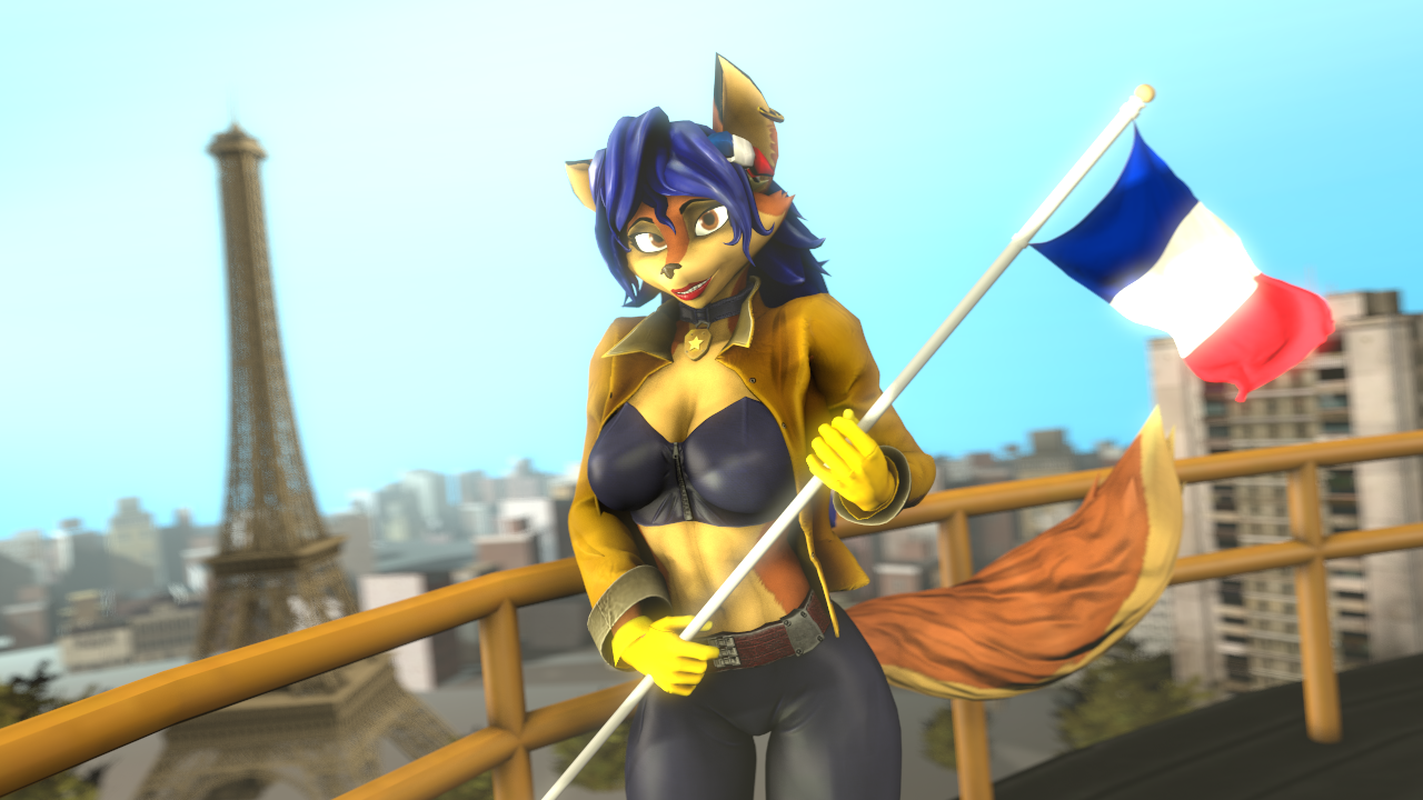 Carmelita Fox by Stazzy -- Fur Affinity [dot] net