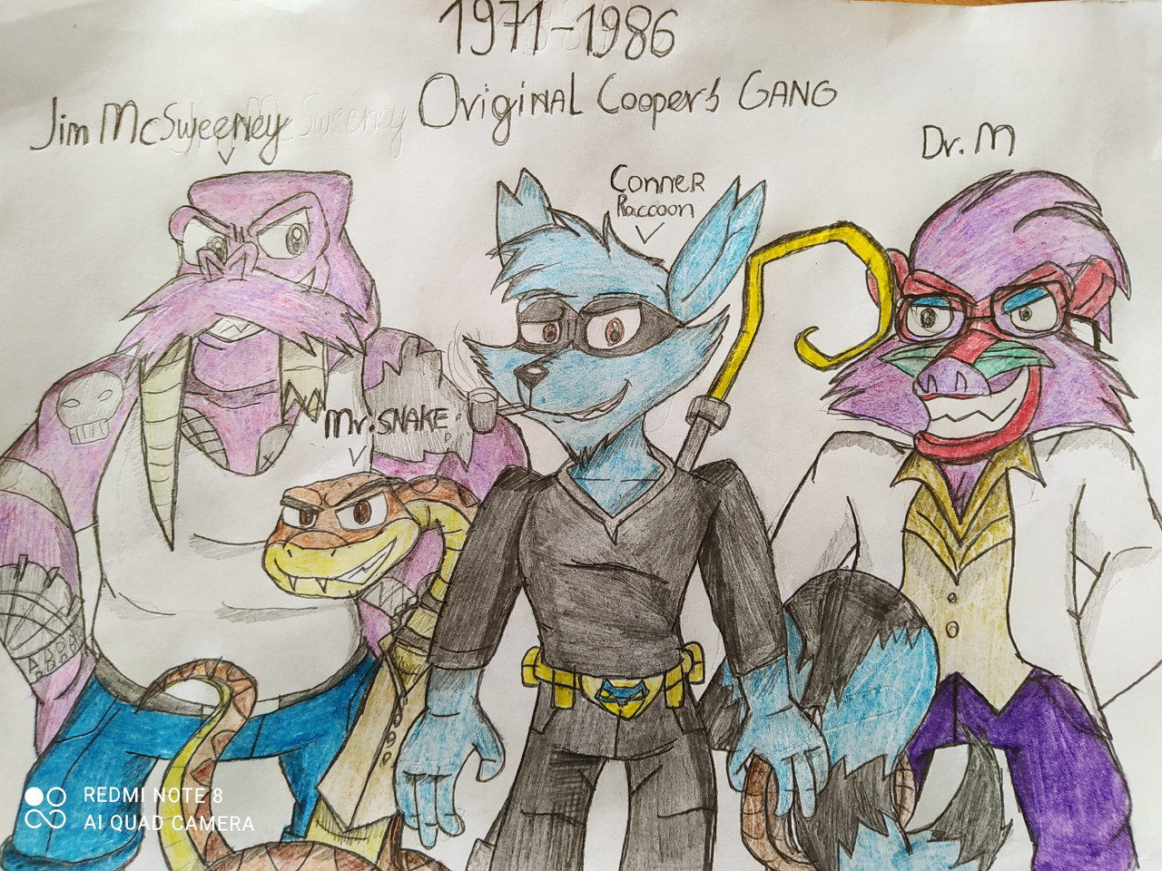 Sly Cooper vs Mr. Wolf ( vs The Bad Guys): connections in the