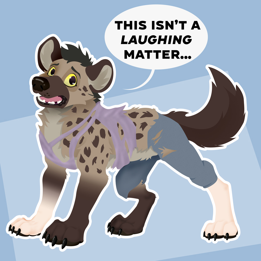 Hyena and Other Animal Drawings | Canine Art