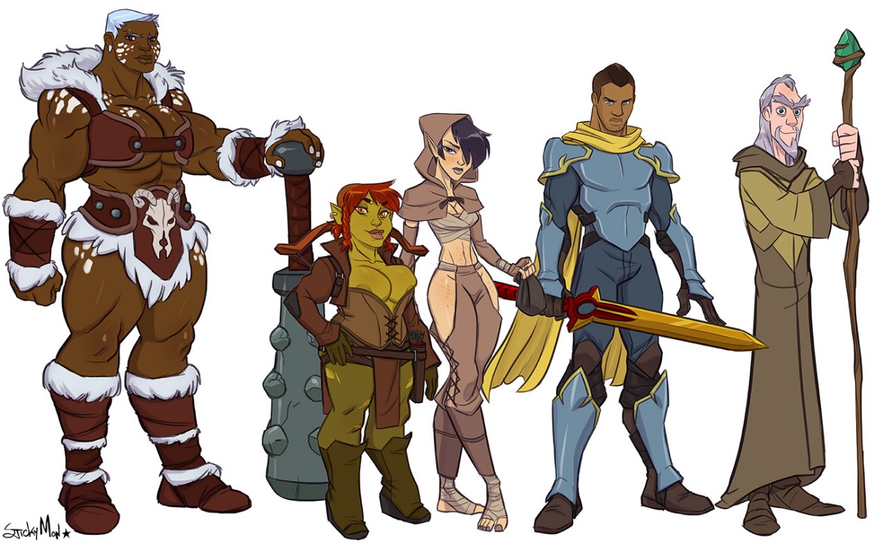 Mystic Mages by stickymon -- Fur Affinity [dot] net