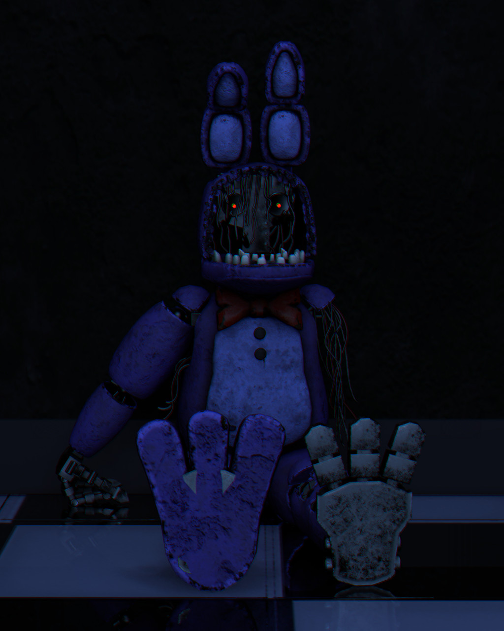 Abandoned Withered Bonnie - SFM by Stixyie -- Fur Affinity [dot] net