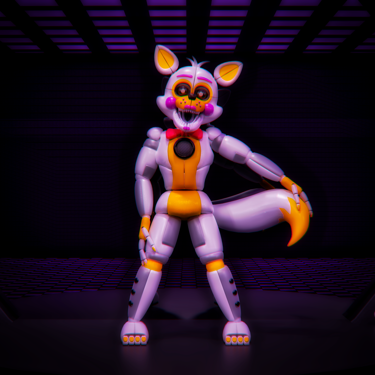 Lolbit V.6  Blender Model : r/fivenightsatfreddys