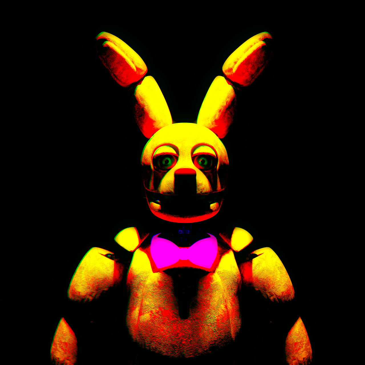 friction pardon guidance Spring Bonnie In The Darkness - Blender Cycles by Stixyie -- Fur Affinity  [dot] net