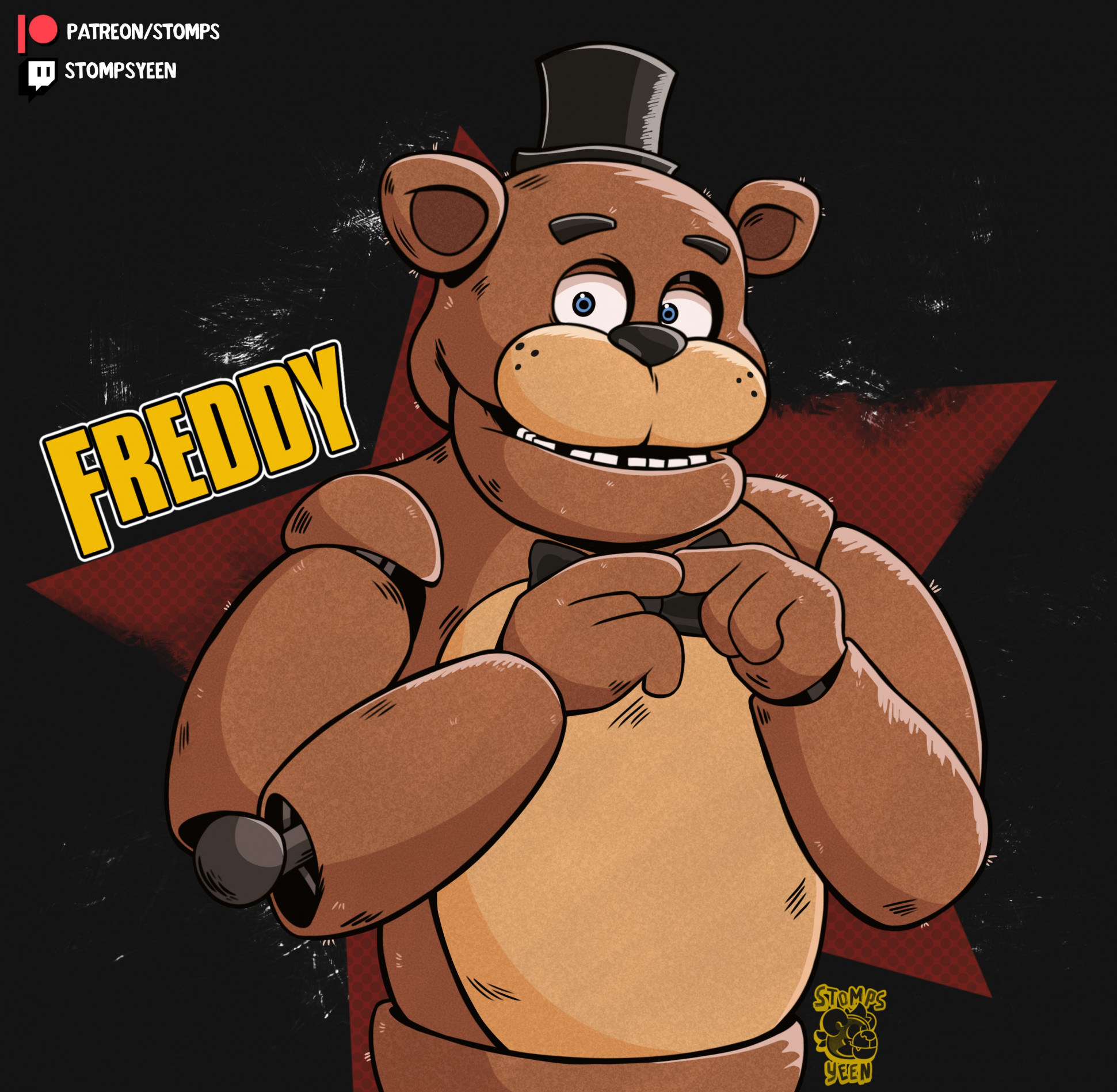 Freddy Fazbear?!? by StompsYeen -- Fur Affinity [dot] net