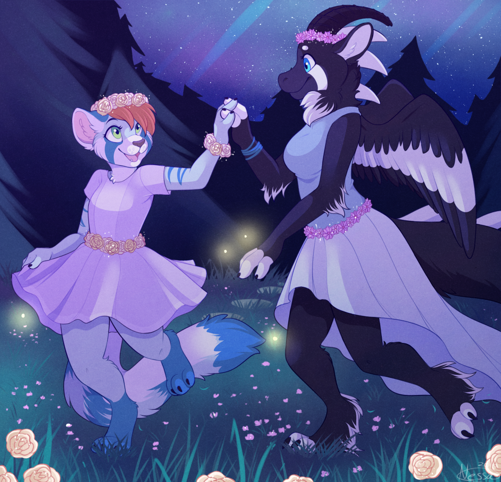 Forest Dance - Commission