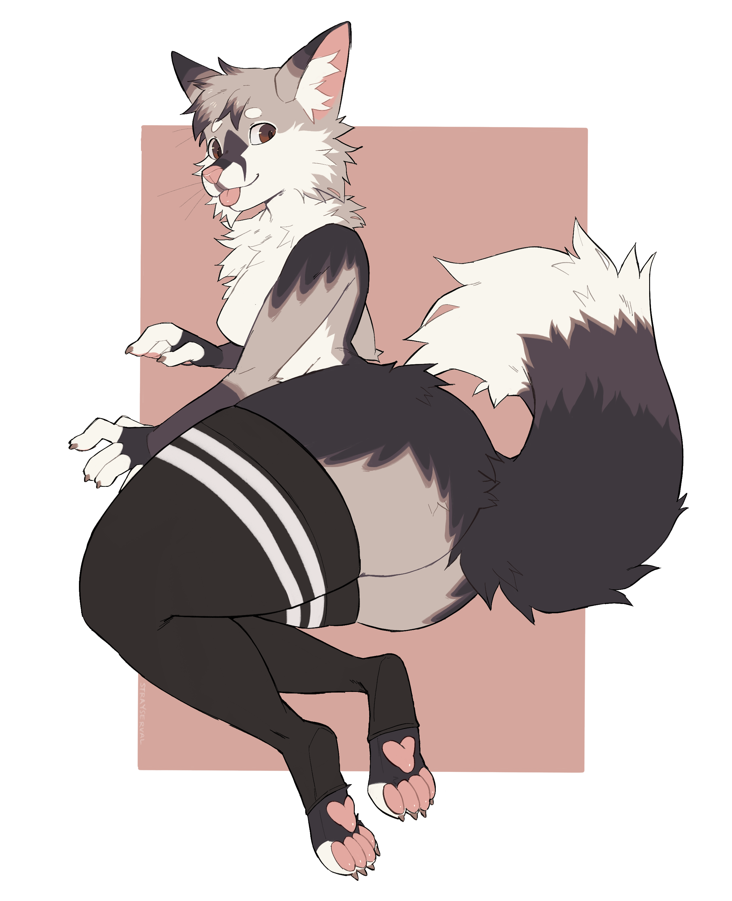 comm] high thighs by strayserval -- Fur Affinity [dot] net