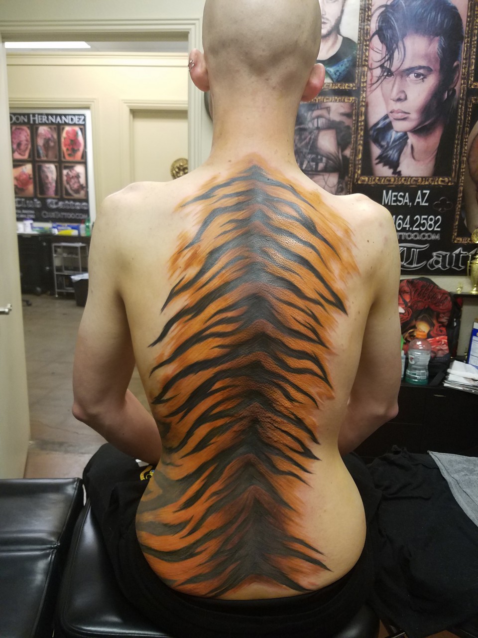 Guru Tattoo - Tiger by @yushitattoo. #gurutattoo #sandiego | Facebook