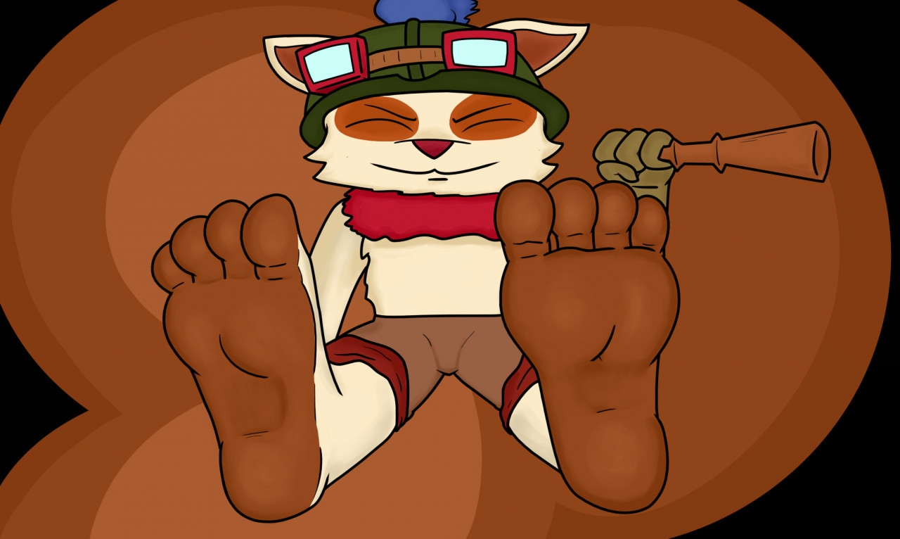 Feet of Legends: Teemo by StretchSebe -- Fur Affinity [dot] net