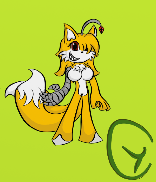 Tails doll fanart by Gwuroo_ -- Fur Affinity [dot] net