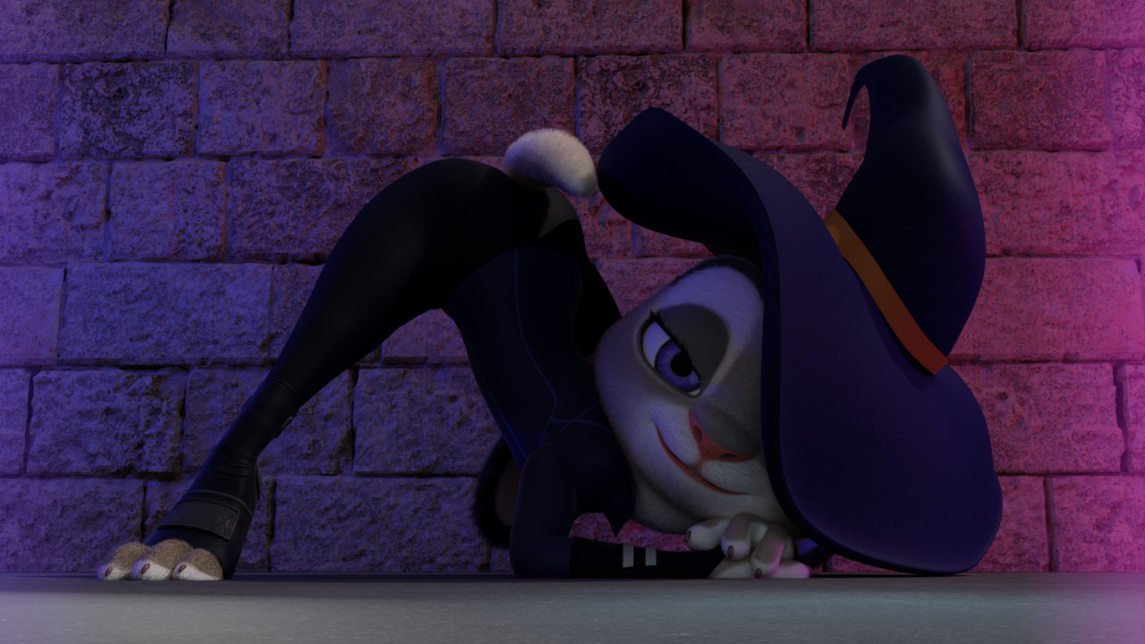 Judy jack-o pose by Stuckman3D -- Fur Affinity [dot] net