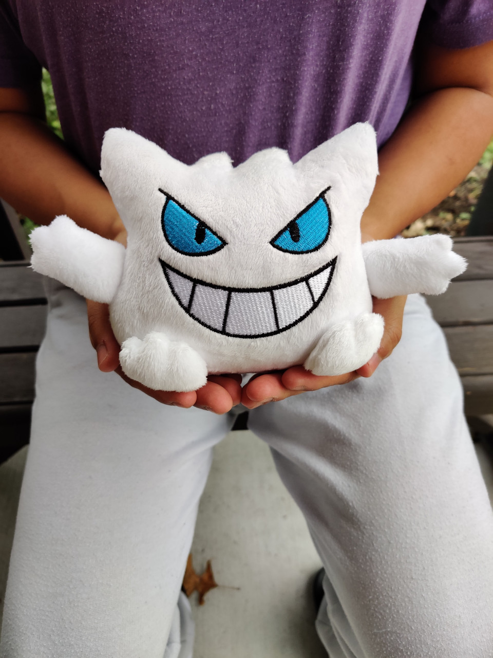 Shiny Gengar White Alternate by StudioFluff -- Fur Affinity [dot] net