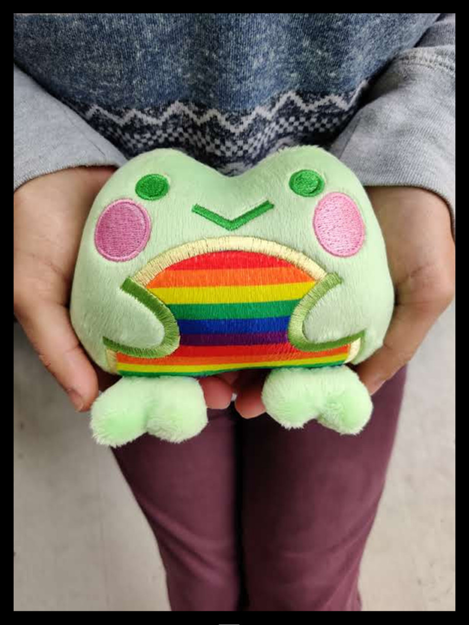 LGBTQ Pride Froggy Plush by StudioFluff -- Fur Affinity [dot] net