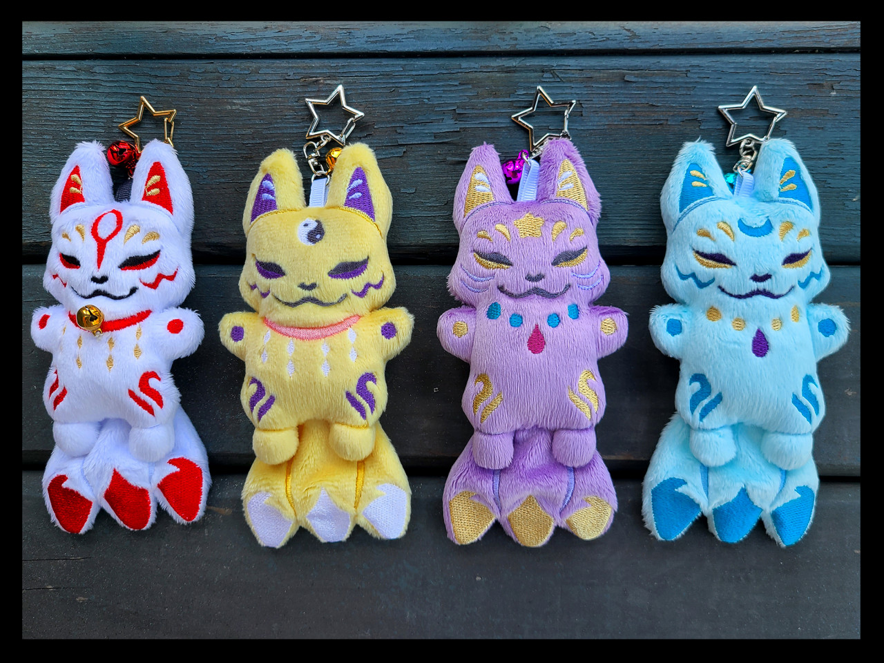 Custom hot sale plush keychain