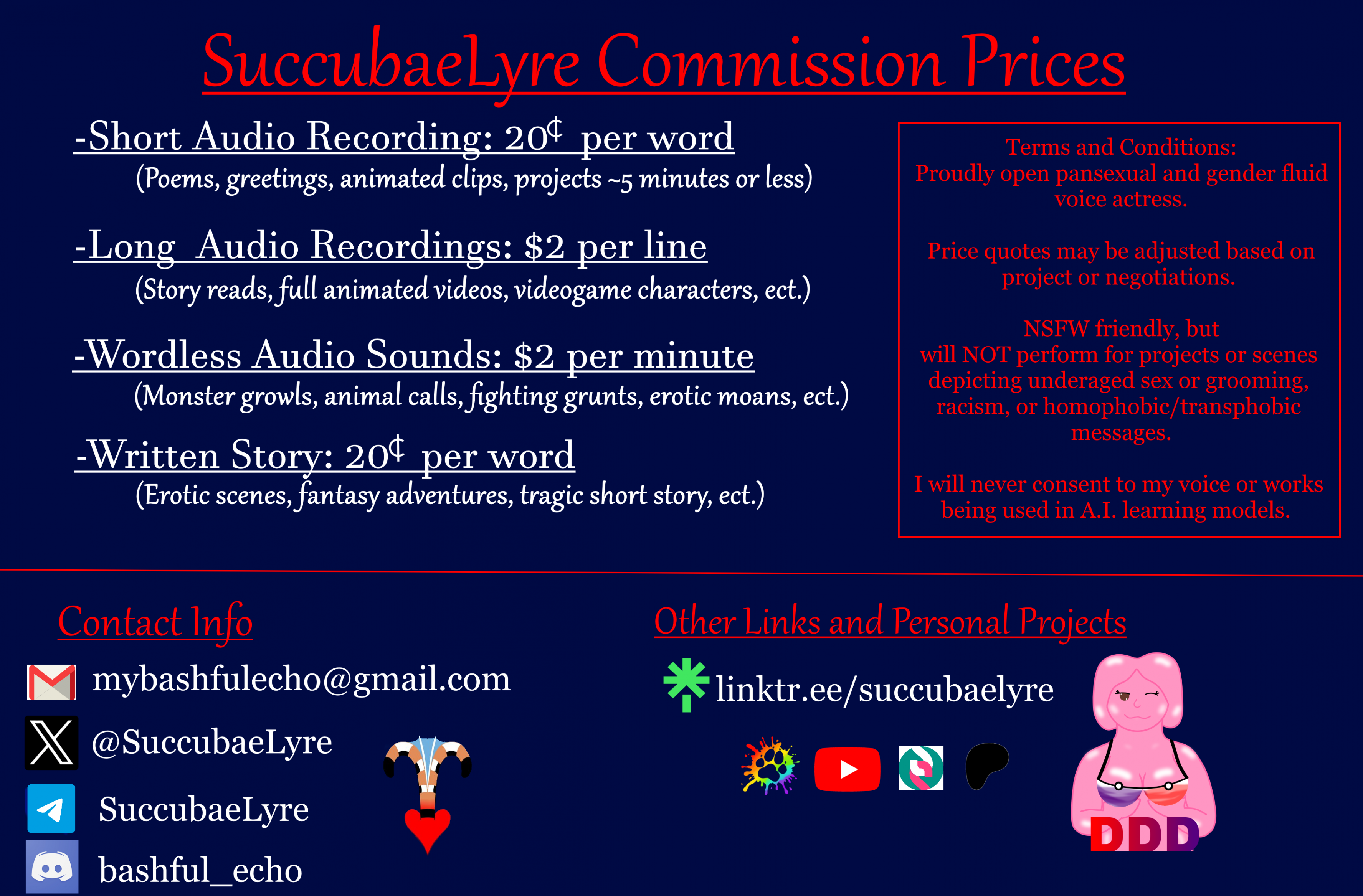 Commission Prices 2024 Update by SuccubaeLyre -- Fur Affinity [dot] net