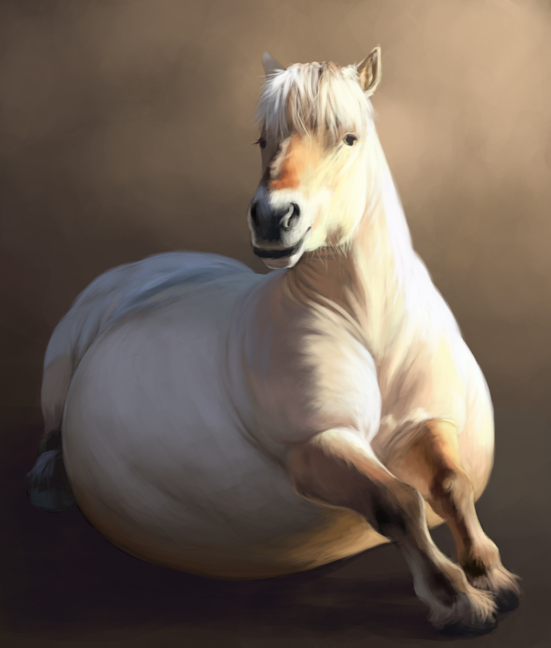 worlds fattest horse