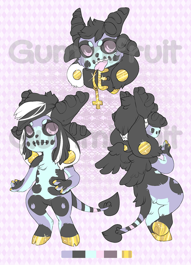 pastel goth satan (Sold) by sugarfactory -- Fur Affinity [dot] net