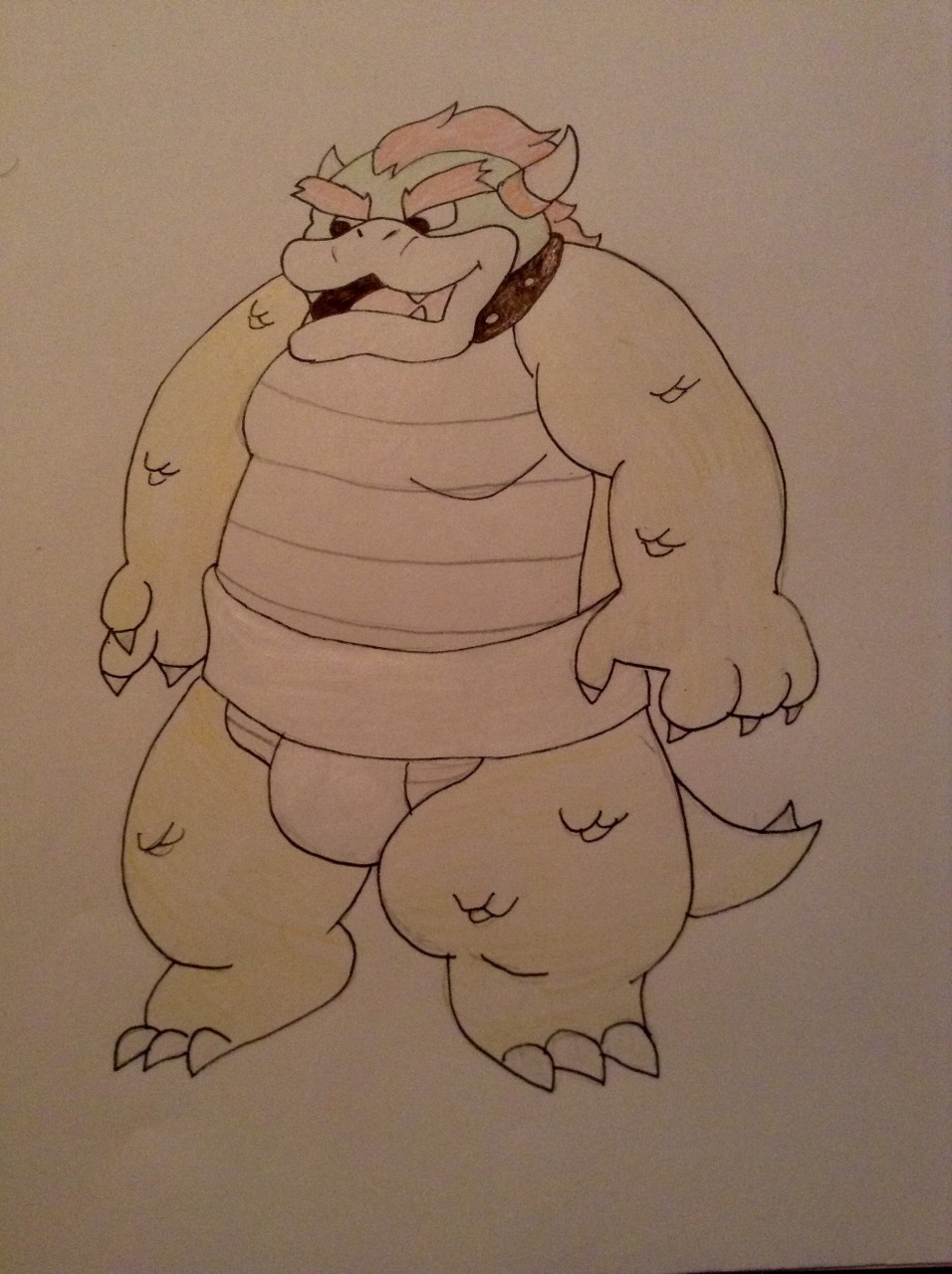 Bowser (Super Mario Bros Movie) by DGF_Art -- Fur Affinity [dot] net