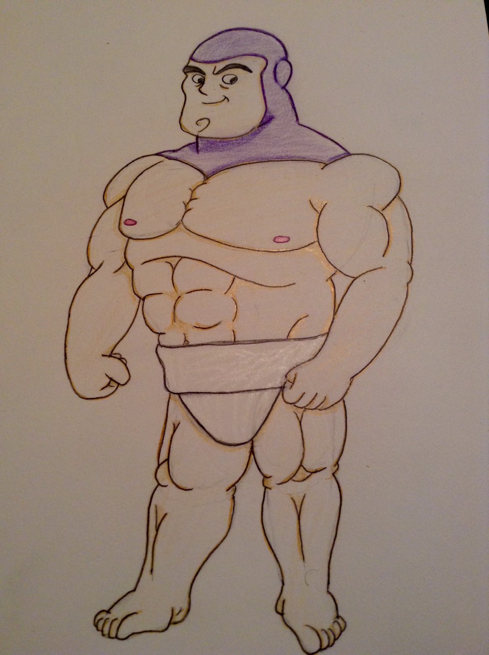 Buzz lightyear shirtless