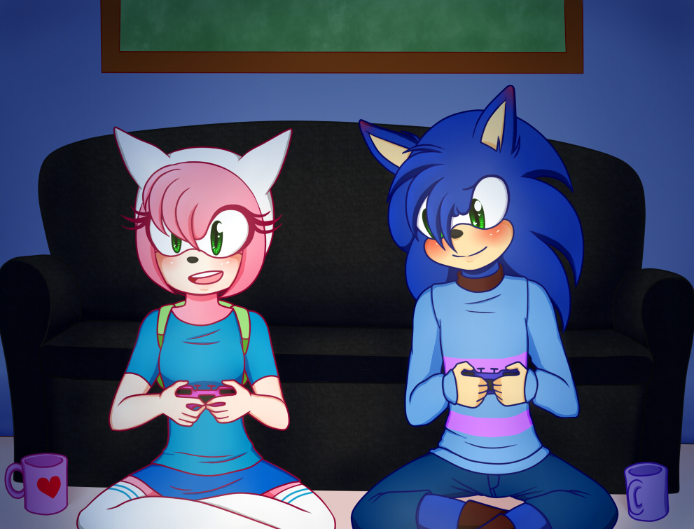 Sonamy Your Bracelet, hahaha look at sonic, XxSonamyxX