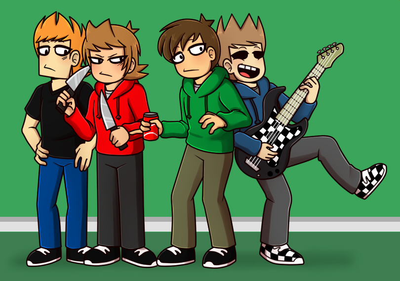 Eddsworld characters in my style (as chimps) - Matt by Chimpverse on  Newgrounds