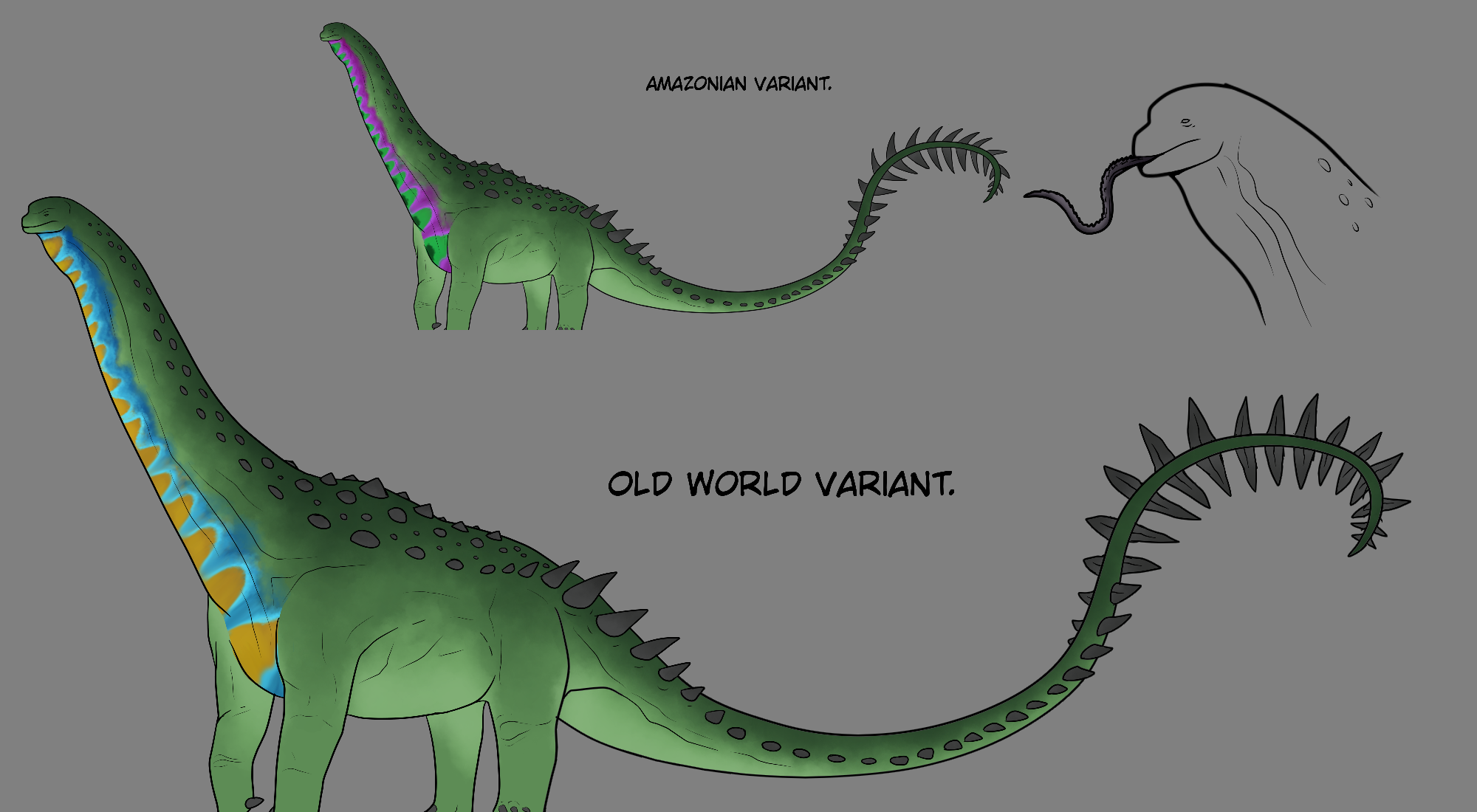 Mons-Titan (Mokele-mbembe) by SuperGodzila -- Fur Affinity [dot] net