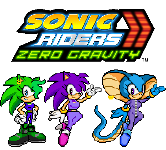 sonic riders zero gravity characters